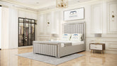 Bostan Signature Bed - Silver - Adeline Waterson