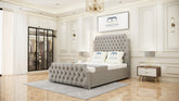 Oxford Signature Bed - Silver - Adeline Waterson