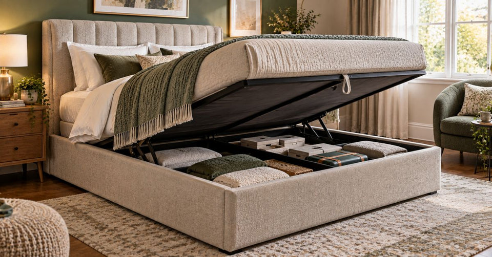 Hidden Storage Ideas: Making the Most of Your Ottoman Bed Space - Adeline Waterson