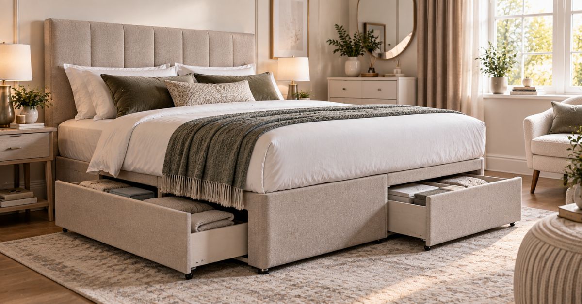 How Divan Beds Support a More Organised Sleep Environment - Adeline Waterson