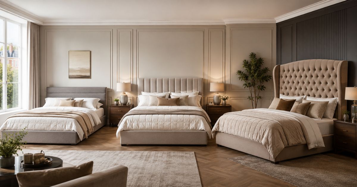 How High Should a Headboard Be? A Guide for Every UK Bed Size - Adeline Waterson