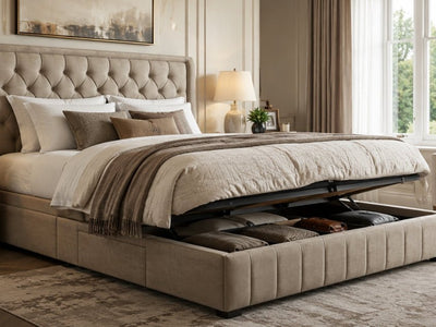 King Size Ottoman Bed Buying Guide: Size, Storage and Style
