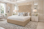 Beige Plush Velvet