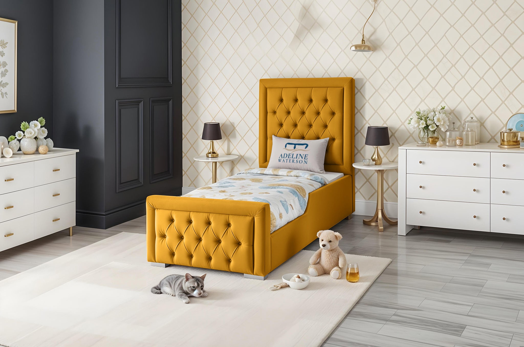 Mustard-plush-velvet