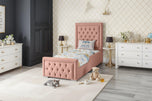 Pink-plush-velvet