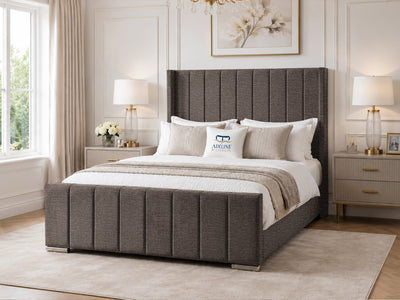 Windsor Vertical Channel Upholstered Bed