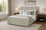 Champagne Crushed Velvet