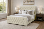 Cream Plush Velvet