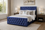 Royal Blue Plush Velvet