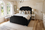 Black-plush-velvet