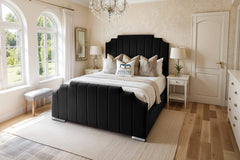 Black-plush-velvet