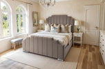 Grey-plush-velvet