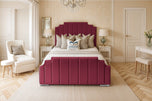 Maroon-plush-velvet