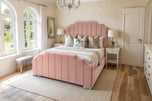 Pink-plush-velvet