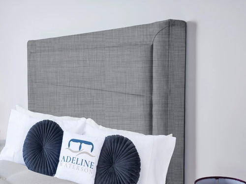 Ashbourne Bordered Wingback Floor Standing Headboard