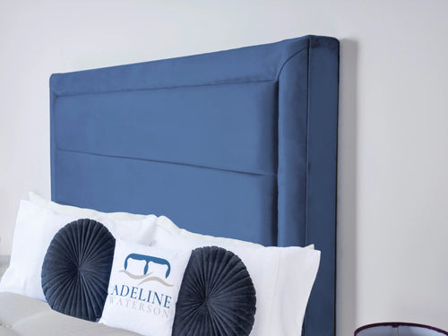 Ashbourne Bordered Wingback Floor Standing Headboard