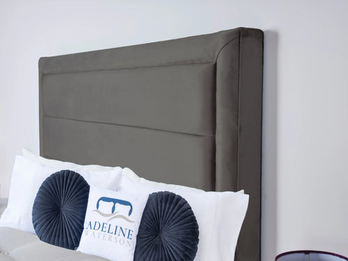 Ashbourne Bordered Wingback Floor Standing Headboard