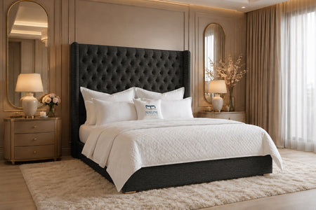 Charcoal Chenille