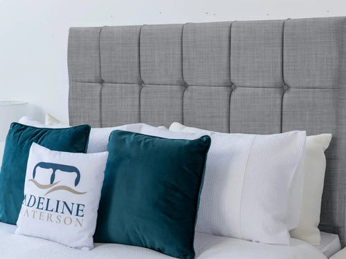 Ashford Cube Panel Floor Standing Headboard