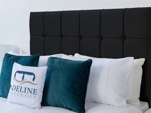 Ashford Cube Panel Floor Standing Headboard