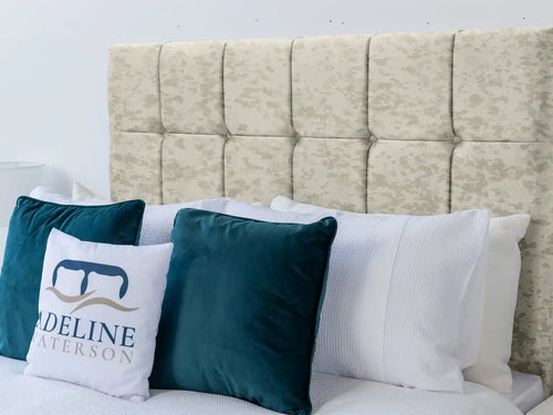Ashford Cube Panel Floor Standing Headboard