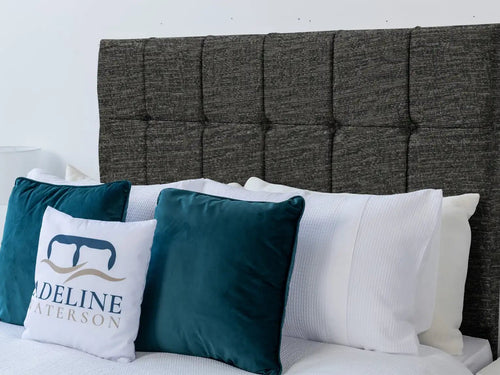 Ashford Cube Panel Floor Standing Headboard