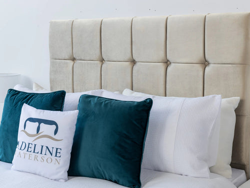 Ashford Cube Panel Floor Standing Headboard