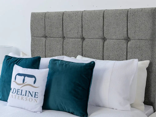 Ashford Cube Panel Floor Standing Headboard