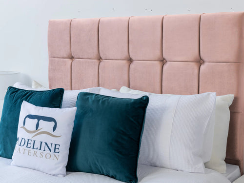 Ashford Cube Panel Floor Standing Headboard