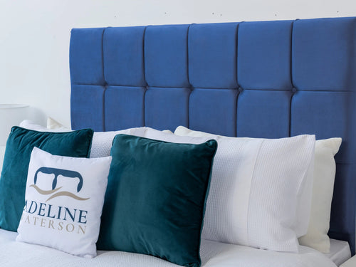 Ashford Cube Panel Floor Standing Headboard