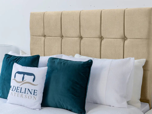 Ashford Cube Panel Floor Standing Headboard