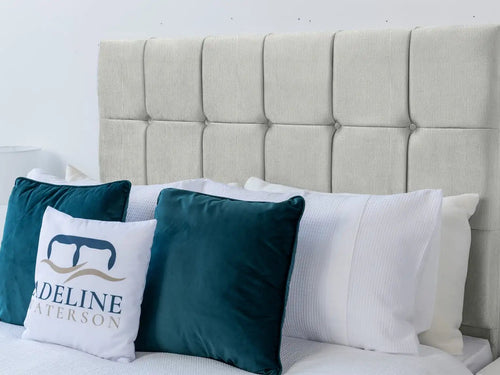 Ashford Cube Panel Floor Standing Headboard
