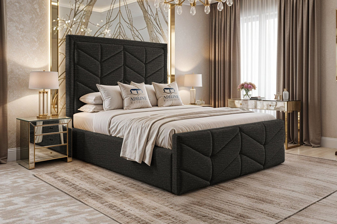 Charcoal-Chenille