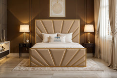 Beige-plush-velvat