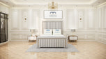 Bostan Signature Bed - Silver - Adeline Waterson
