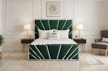 Green-plush-velvat