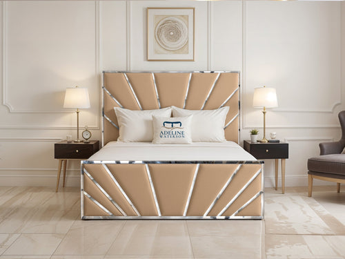 Bostan silver Upholstered bed