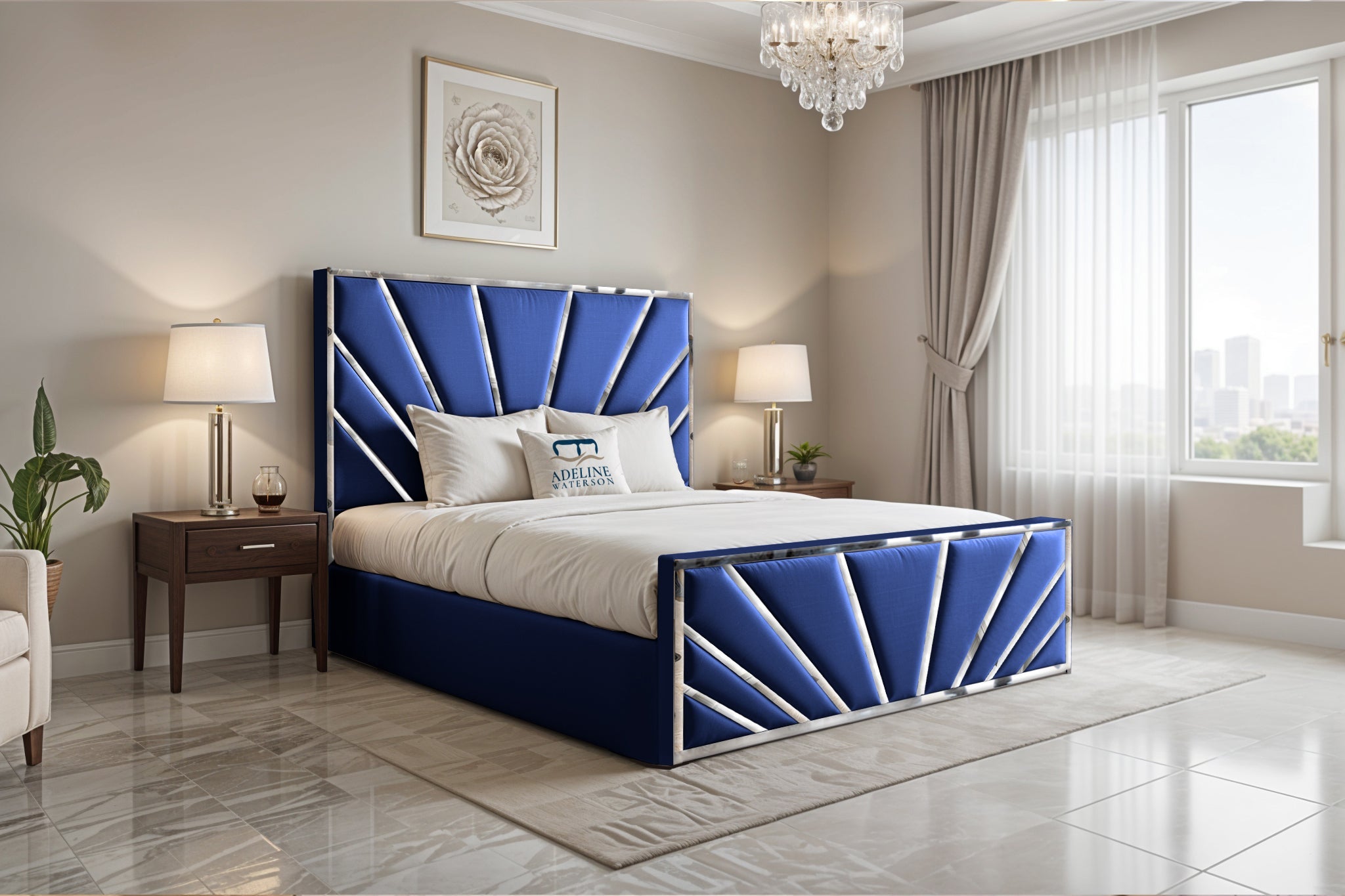 Royal-blue-plush-velvat