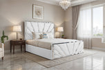 White-plush-velvat