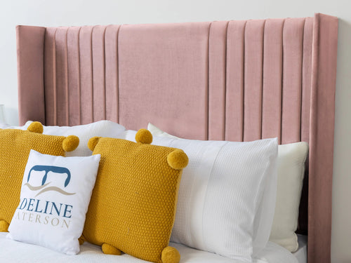 Cambridge Vertical Channel Floor Standing Headboard
