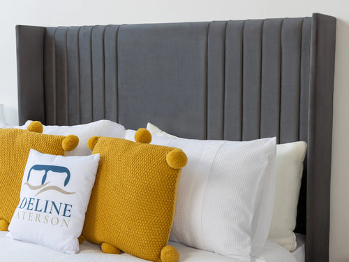 Cambridge Vertical Channel Floor Standing Headboard