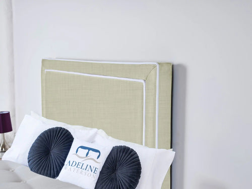 Camden Double-Piped Panel Floor Standing Headboard