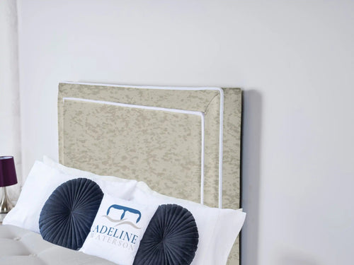 Camden Double-Piped Panel Floor Standing Headboard