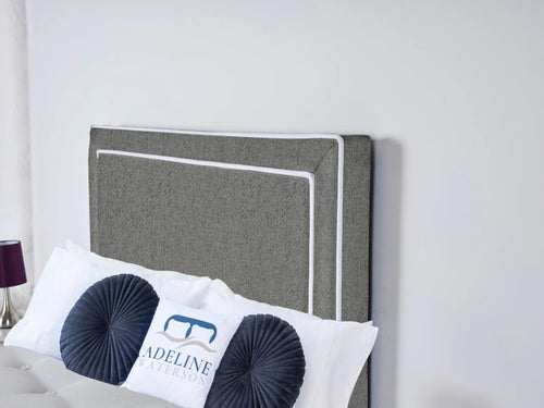 Camden Double-Piped Panel Floor Standing Headboard