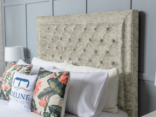 Cheltenham Button-Tufted Floor Standing Headboard