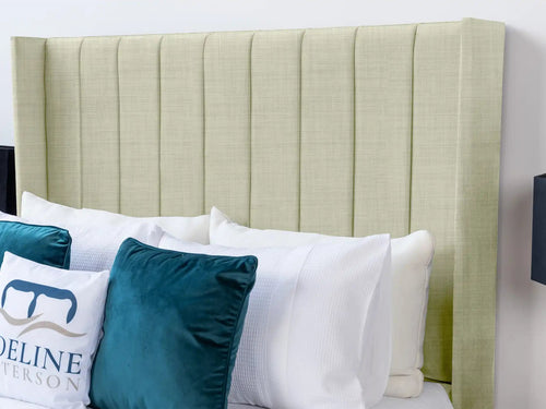 Croydon Vertical Channel Wingback Floor Standing Headboard