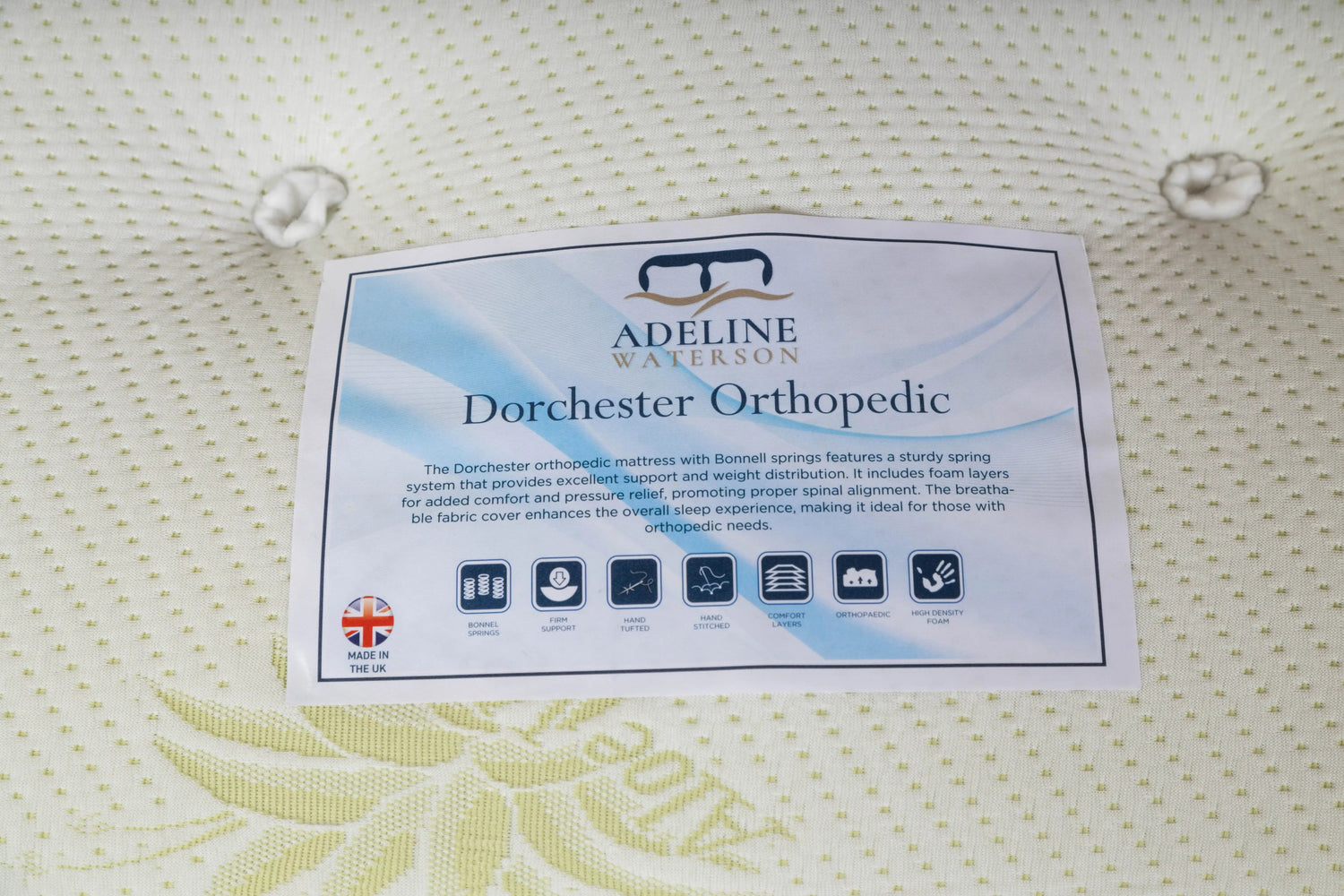 Dorchester orthopedic Mattress