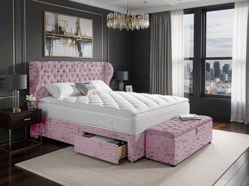 Empire Chesterfield Upholstered Bed