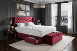 Maroon Plush