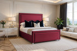 Maroon Plush Velvet